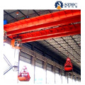 Top Quality Qz Double Girder Grab Overhead Bridge Crane with Electric Hoist for Sale in Workshop Warehouse